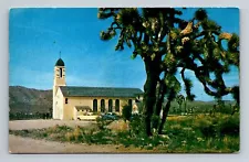 1963 Desert Chapel Scene Joshua Tree Yucca Valley,CA County California