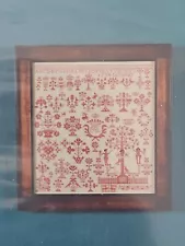 The Scarlet Letter VIERLANDE SAMPLER BY A.W. Dated 1756 Cross Stitch Kit LTK