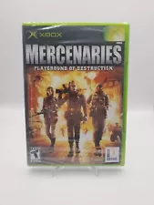 Mercenaries: Playground of Destruction (Microsoft Xbox, 2005) Factory Sealed!