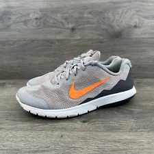 Nike Men's Flex Experience RN 4 Running Shoes Size 10 W Gray Orange 749173-003