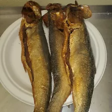 Salted SMOKE HERRING 1lb+ to 18lb /buy 5lb get 1lb free