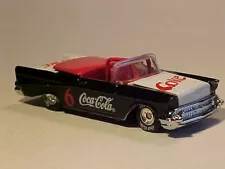 3 INCH 1957 Chevrolet Bel Air Convert. Cola Edocar 1/64 All Diecast Mint Loose