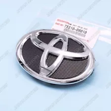 GENUINE Toyota Camry XLE Avalon Front Panel Radiator Grille Black Chrome Emblem