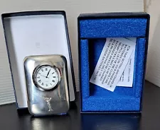 ROLLS ROYCE DESKTOP CLOCK , BOXED , FULLY WORKING