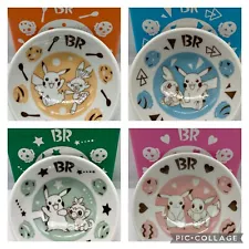 Pokemon 31 Thirty-One Collaboration Small Dish 4 Plates All 4 Set Boxed Japan