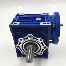 100:1 Worm Gearbox Speed Gear Reduction NMRV040 Reducer 63B14 for Stepper Motor