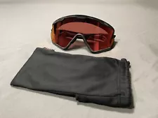 Oakley Wind Jacket 2.0 Night Camo Sunglasses - PRIZM Torch - NEAR MINT