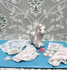 My Little Pony G1 Pony Bride Dress Veil Shoes Pick MLP Hasbro 1989 SALE