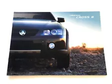 2005 Holden Cross 8 Ute Pickup Australia Car Sales Brochure Catalog - GM 2004