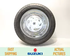 1998 - 2004 SUZUKI VL1500 INTRUDER FRONT WHEEL RIM & TIRE 150/80-16M/C W/ ROTORS (For: Suzuki Intruder 1500)