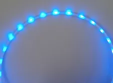 Blue Led Glow City Waist Hoop Hula Hoops Exercise Or Festival Fun * NIB