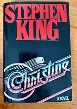 Stephen King Christine Hardcover HC W/ Dust Jacket 1983 The Viking PRess