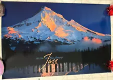 Original Mt. Hood Jazz Festival Poster 1994 NM Unused Gresham Oregon