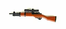 M1 Garand with scope WW2 US Rifle compatible w/toy brick minifigures