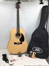 Peavey Beginner Dreadnought Acoustic Guitar With Bag and Tuner Great Condition