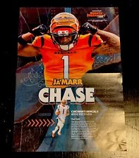 Ja’Marr CHASE ROOKIE POSTER SI FOR KIDS Cincinnati Bengals Mohamed Salah Poster