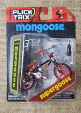 MONGOOSE SUPERGOOSE VINTAGE OLD SCHOOL BMX Flick Trix finger bike