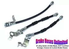 BRAKE HOSE SET Mercury Park Lane 1966, Front Disc (For: 1966 Mercury Park Lane)