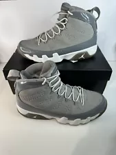 Nike Air Jordan Retro 9 Cool Grey 2012 302370015 Size 9 Men With Box