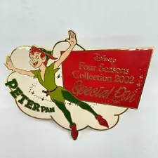 Disney JAPAN Pin Four Seasons Collection 2002 Peter Pan Special NOT FOR SALE