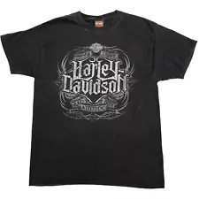 Harley Davidson Bad Boy Attitude Mens Short Sleeve T-shirt Black Size Large