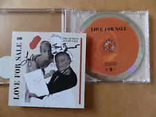 LADDY GAGA & TONY BENNETT Signed Autograph Signed on "LOVE FOR SALE" CD Cover