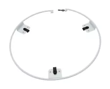 Dirt Defender 20020 15in Wheel Expansion Ring White IMCA Modified Stock Car