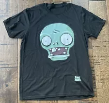 Plants vs Zombies Graphic Zombie Head T-Shirt Youth - XLarge