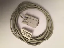 Connecting cable, Zelio Logic SR2 SR3, SUB-D, 9 pin, PC, for smart relay used