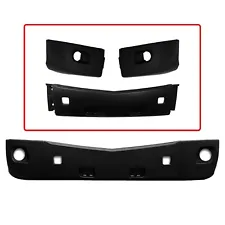 Complete Front Bumper for Peterbilt 579 2013-2020 with Foglight Hole /Black