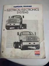 1989 GMC Topkick & Chevy Kodiak Truck Electrical Systems Diagnosis Manual