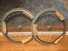 NEW 24” Quick Release Metal Spoke Solid Wheels & for Quickie Wheelchair 1st Gen