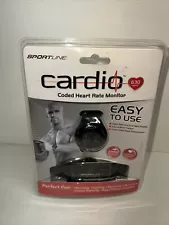 NEW Sportline Cardio 630 Men’s Coded Heart Rate Monitor Watch SP1412BK