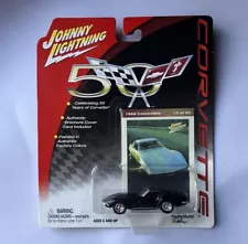 2002 Johnny Lightning - 1968 Corvette Convertible - 50th Anniversary Series