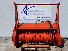 Topcat 81" Forestry Drum Mulcher Hydraulic Skid Steer Attachment