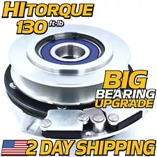 HiTorque 130ftlb BIGBearing Billet Pulley PTO Clutch for Bush Hog 50055658 Mower