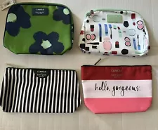 4 Kate Spade X Clinique Makeup Bags, One Of Each Style In Grouping4 Sale At $20