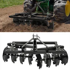 CAT-0 Disc Plow / Harrow Compact Garden Lawn Tractor Accessory For ATV