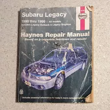 Haynes Repair Manual (89100) for Subaru Legacy 1990 through 1999 (For: 1992 Subaru Legacy)