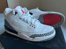 Air Jordan 3 Retro White Cement ‘88 Dunk Contest (2013) 580775-160 Men’s Size 10