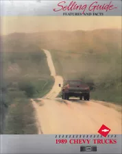 1989 Chevrolet Truck Selling Guide Sales Training Dealer Album Chevy Features (For: Chevrolet Scottsdale)