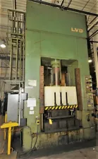 220 Ton Hydraulic Press for Sale • 31" Stroke, 53" Daylight, Cushion in Bed