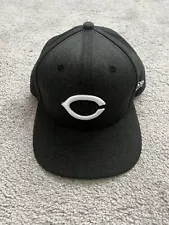 New Era MLB Men's Cincinnati Reds Basic 9Fifty Snapback Hat Gray