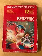 Berzerk (1982) for the Atari 2600 - New, sealed box