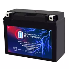 Mighty Max YTX24HL-BS 12V 21AH Battery for Honda 1200 GL1200 Gold Wing 1984-1987