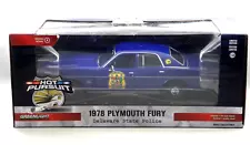 GREENLIGHT 1978 PLYMOUTH FURY BLUE DELAWARE STATE POLICE 1/24 DIECAST CAR 85552