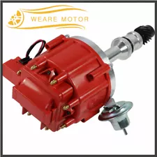 65K Volt HEI Distributor with Red Cap For Oldsmobile Olds V8 260 307 350 403 455