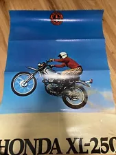 Honda XL-250 Poster 1972