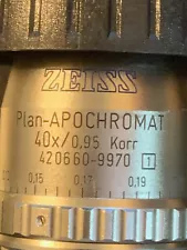 ZEISS Plan-APOCHROMAT 420660-9970. Looking for Swift Sale Please Make Offer.