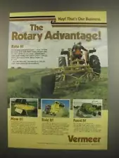 1984 Vermeer Rakes, Mowers, Balers and Bale Buster Ad